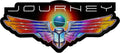 Sticker - Journey - Winged Scarab - 1980s Rock Music Band