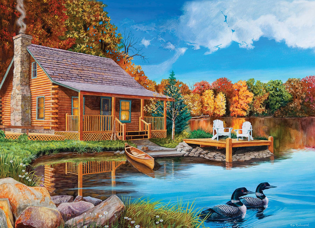 Loon Lake 500-Piece Cobble Hill Puzzle