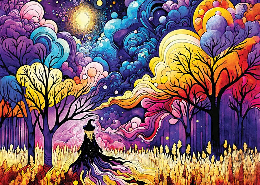 The Witch's Way 1000-Piece Enjoy Puzzle