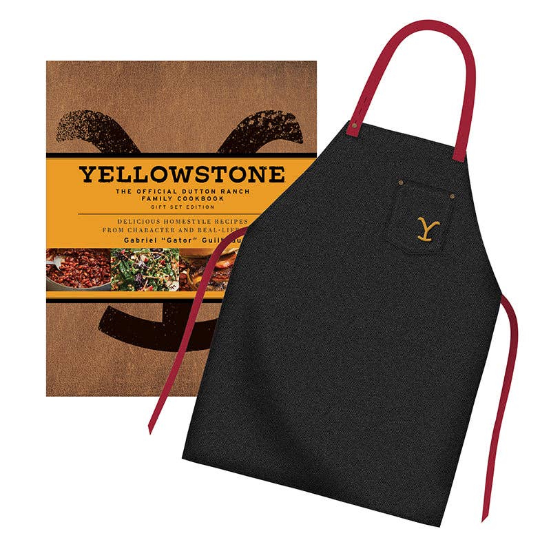 Yellowstone: Dutton Ranch Cookbook Gift Set w/ Apron (SALE)