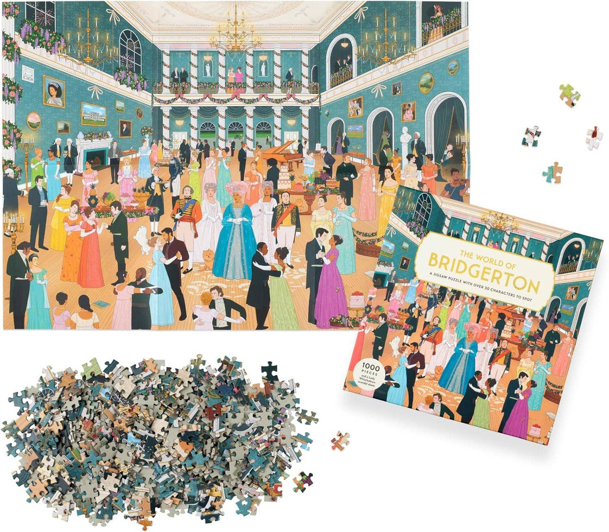 The World of Bridgerton 1000 Piece Puzzle
