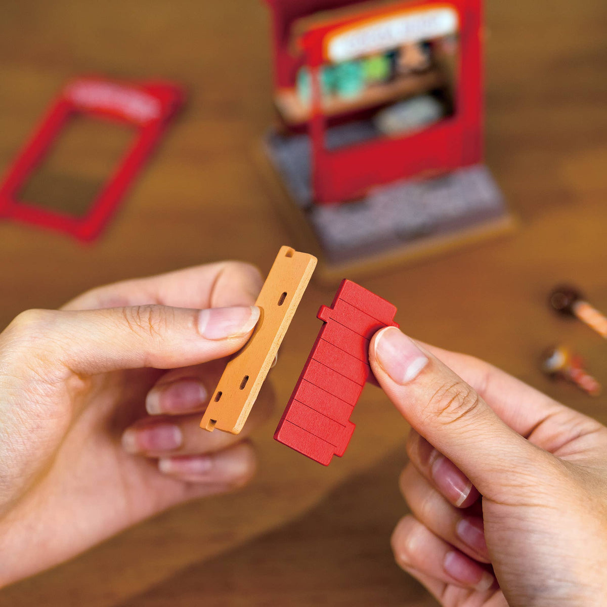 DIY Miniature House Kit: Cocoa Shop