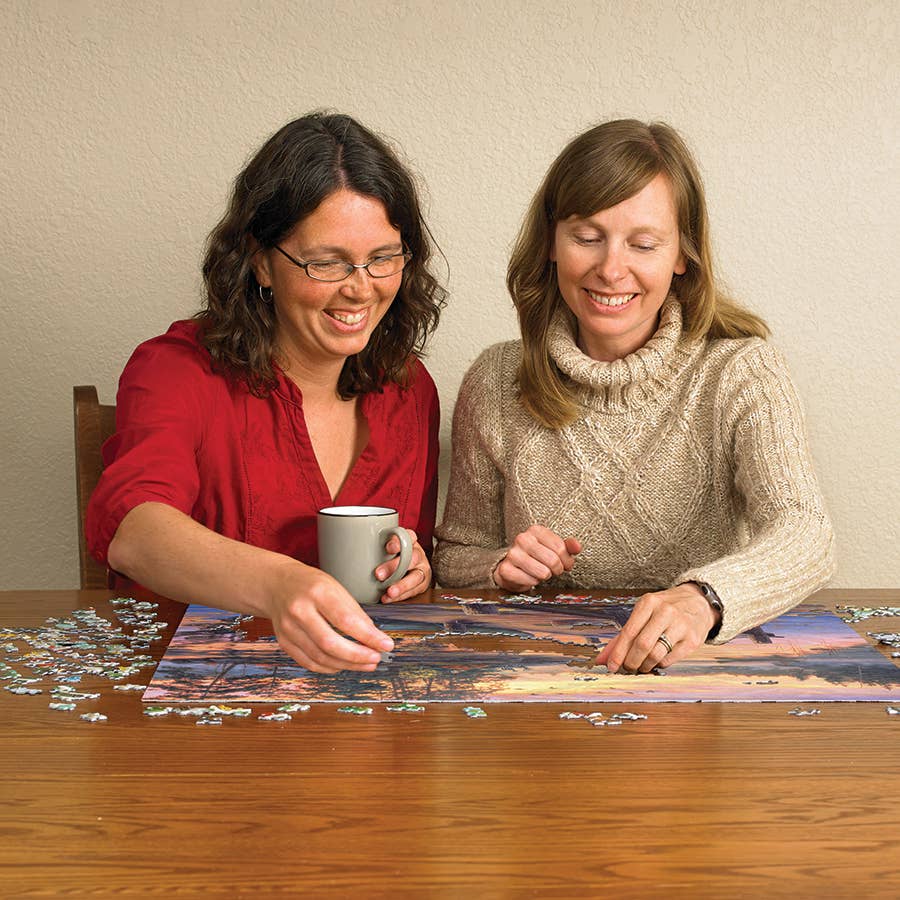 Morning Paradise 500-Piece Cobble Hill Puzzle