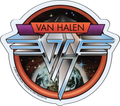 Sticker - Van Halen - Space Logo - 1980s Rock Music Band