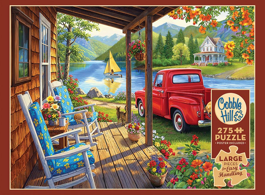 Lake Life 275-Piece Cobble Hill Puzzle