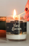 First Edition Literary Candle | Writing Desk & Warm Wood