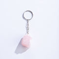 Rose Quartz (Keychain) - Crafted in Brazil