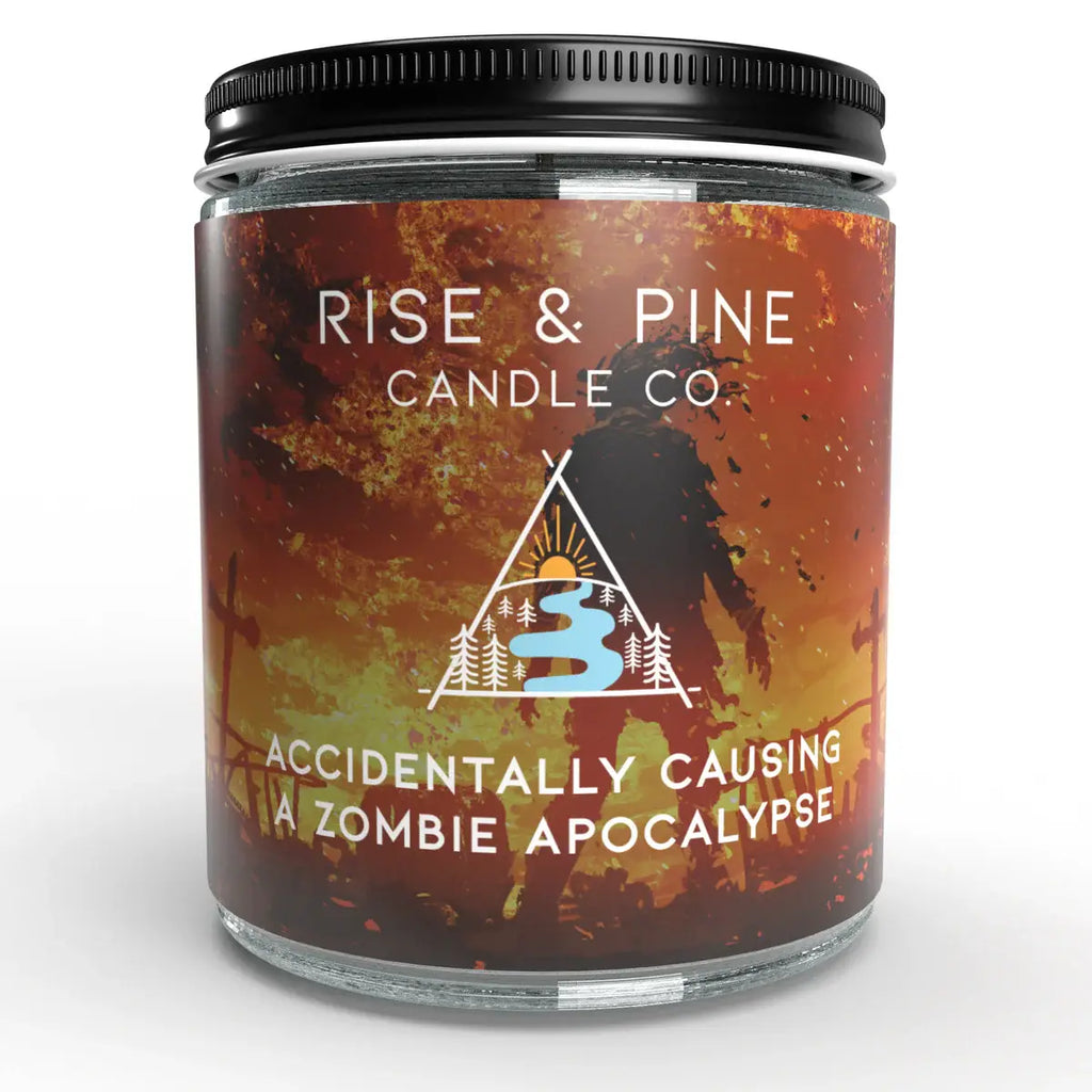 Zombie Bonfire Soy Wax Candle - 9oz
