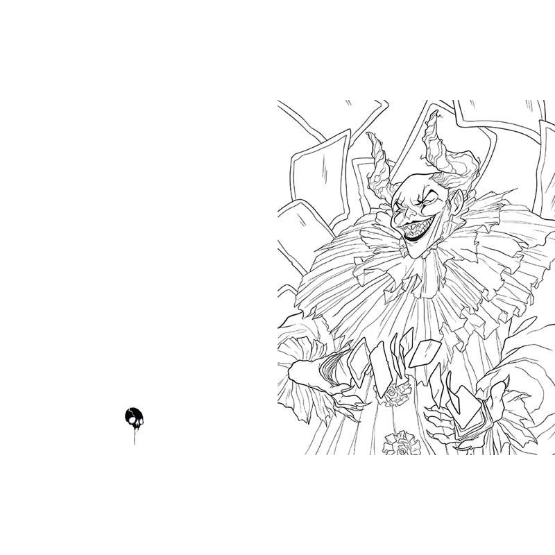 The Art of Horror Coloring Book (NEW)