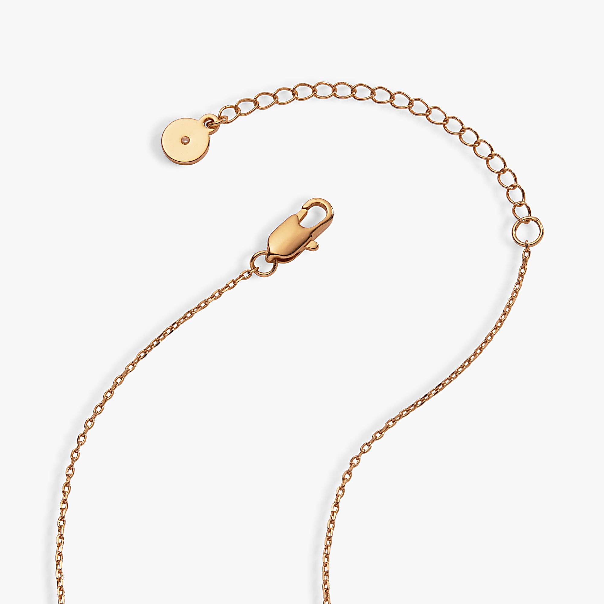 'Make Your Own Luck' Ladybug Locket Pendant: Gold