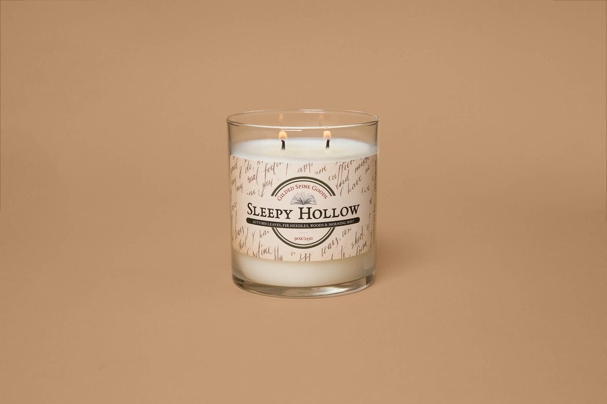 Sleepy Hollow Literary Candle | Haunted Autumn Bookish Gift