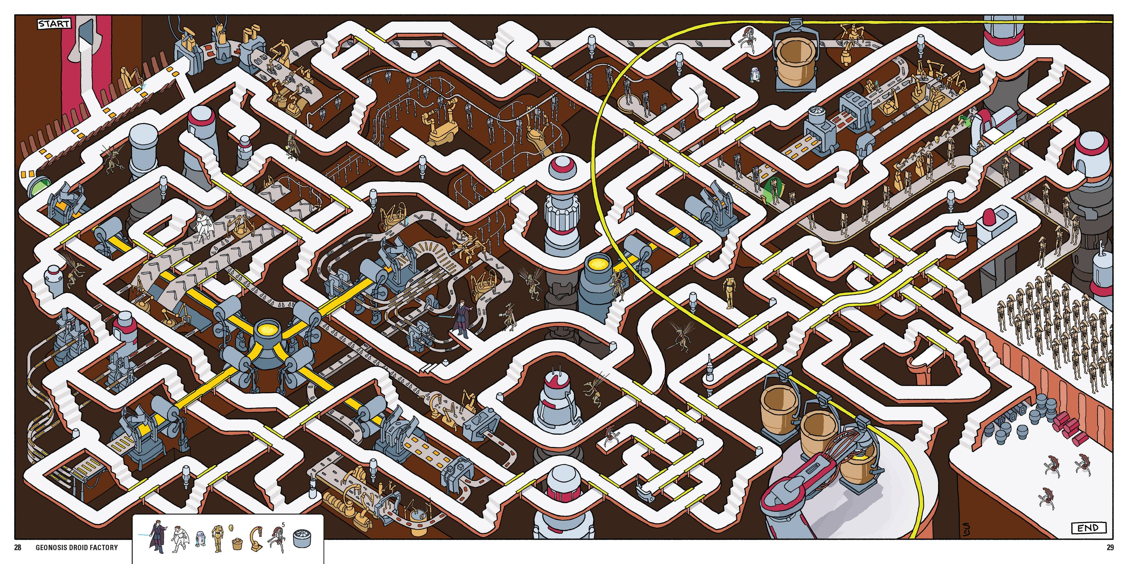 Star Wars Mazes