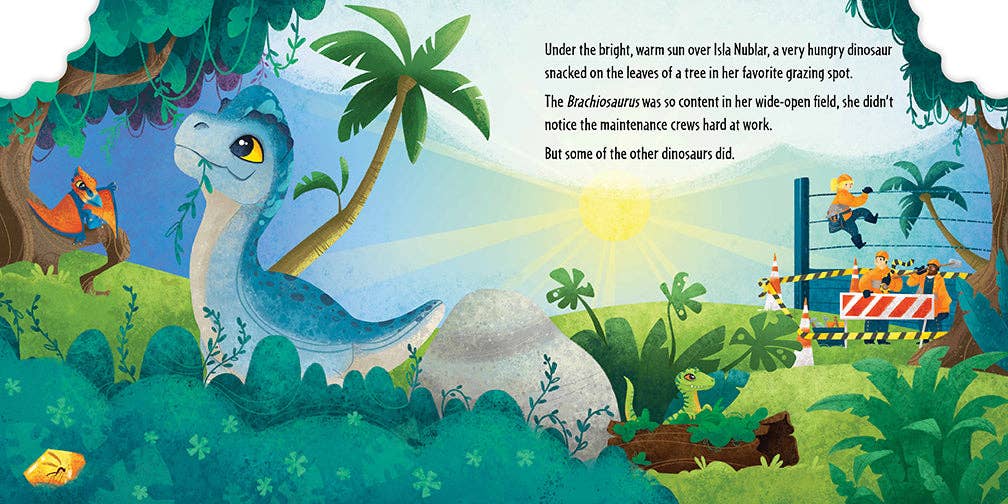 Jurassic World: Very Hungry Dinosaur Board Book - SALE!