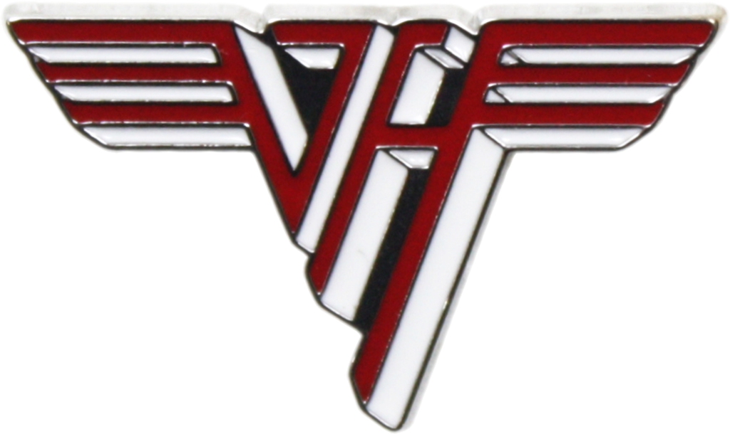 Enamel Pin - Van Halen - Logo - 1980s Rock Music Band