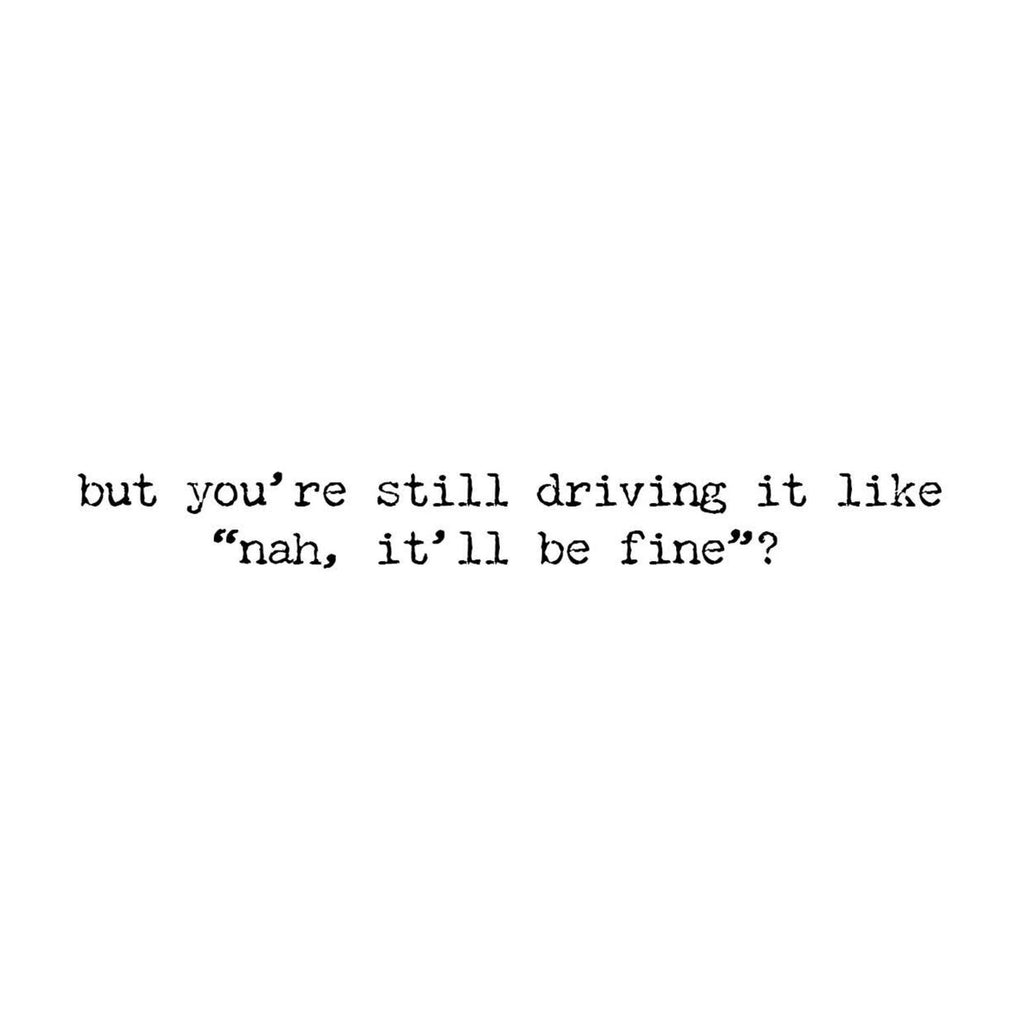 Check Engine Light Greeting Card