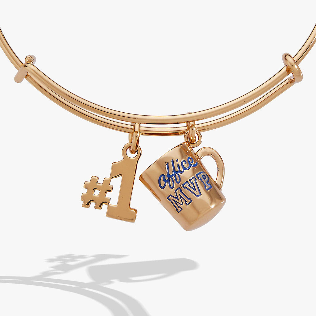 #1 'Office MVP' Mug Bangle: Silver