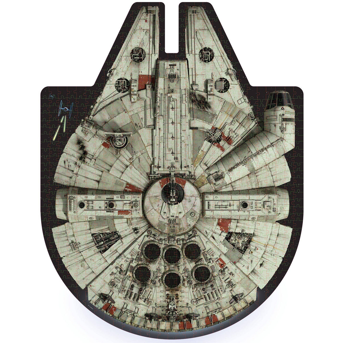 Star Wars Millennium Falcon Jigsaw Puzzle and Trivia