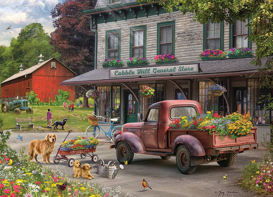 Country Store 1000-Piece Cobble Hill Puzzle
