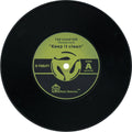 LP Vinyl Record Coasters 4 COLORS - DJ Music Retro Gift POP: Yellow