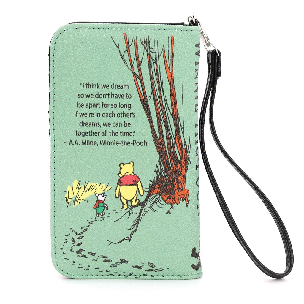 Winnie the Pooh Book Wallet in Vinyl: Beige