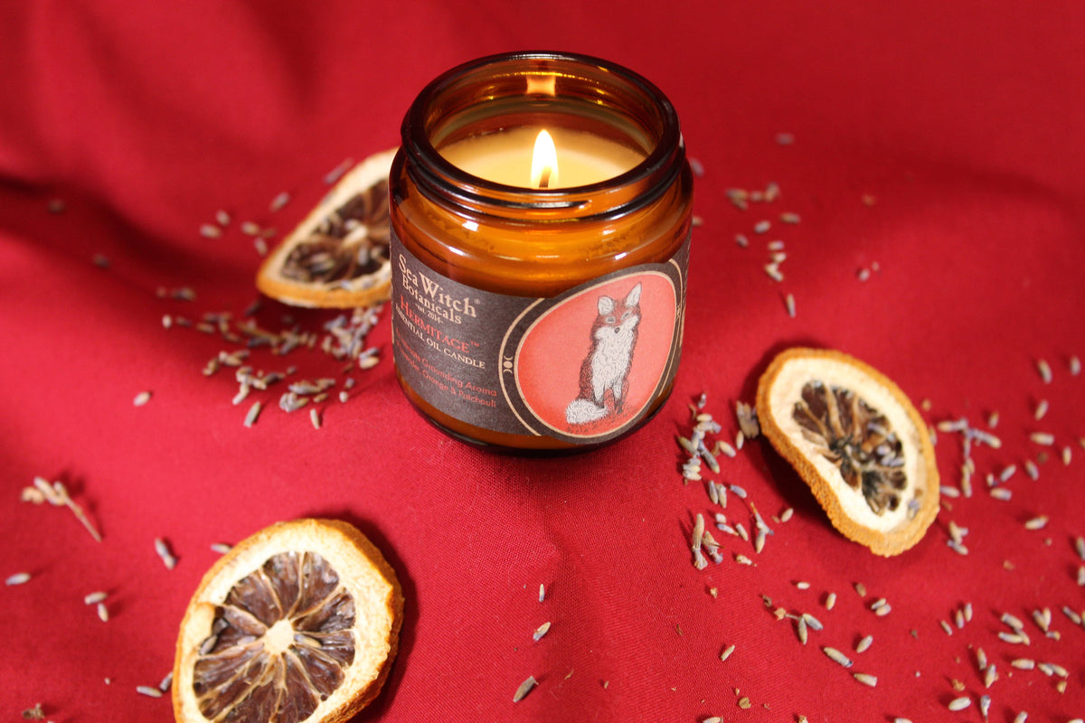 Soy Wax Candle with Cotton Wick - Hermitage (3 oz)