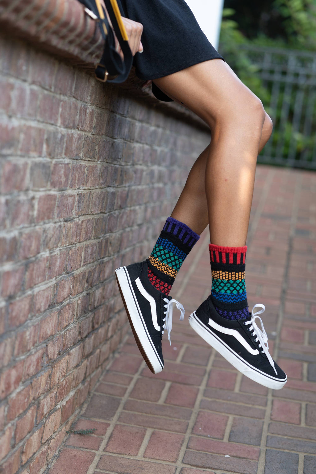 Gemstone Crew Socks | Eco-Friendly & Made in the USA: Medium (Women 8 - 10 / Men 7 - 9)