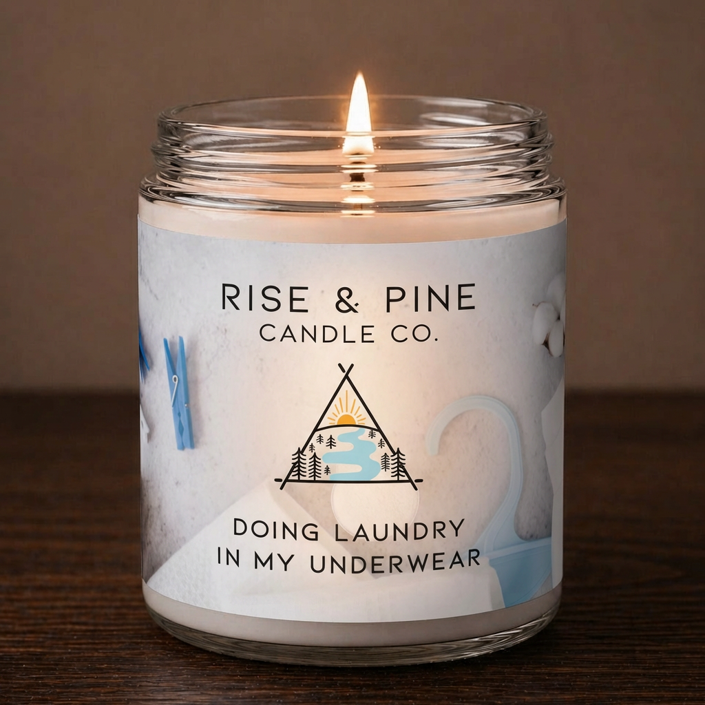 Clean Linen Soy Wax Candle - 9oz