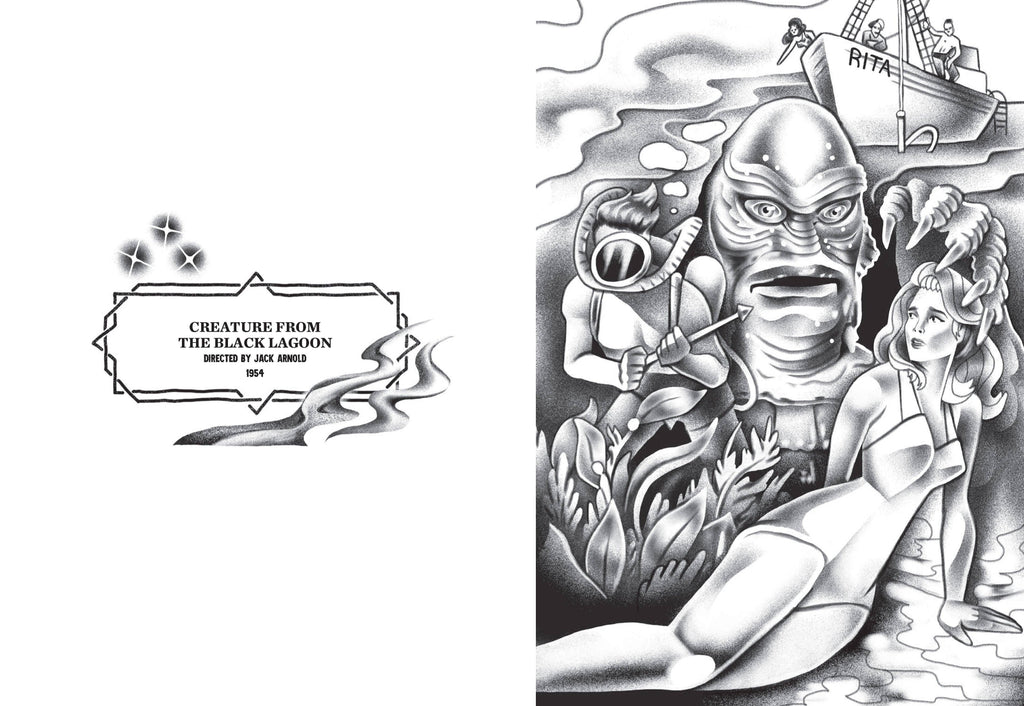 Classic Horror Movies Coloring Book