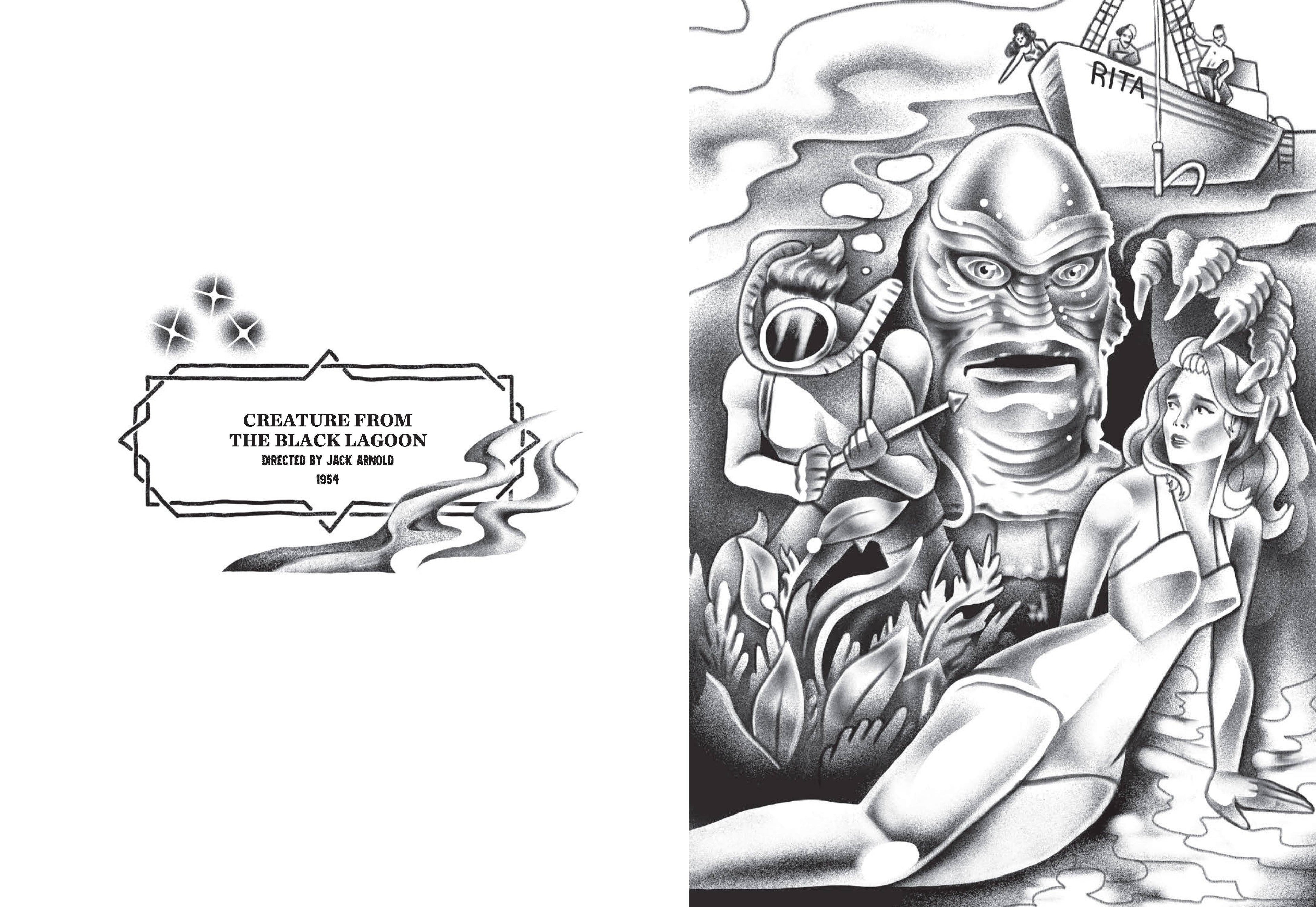 Classic Horror Movies Coloring Book