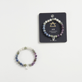 Zodiac Crystal Bead Bracelet Collection: Air 8mm