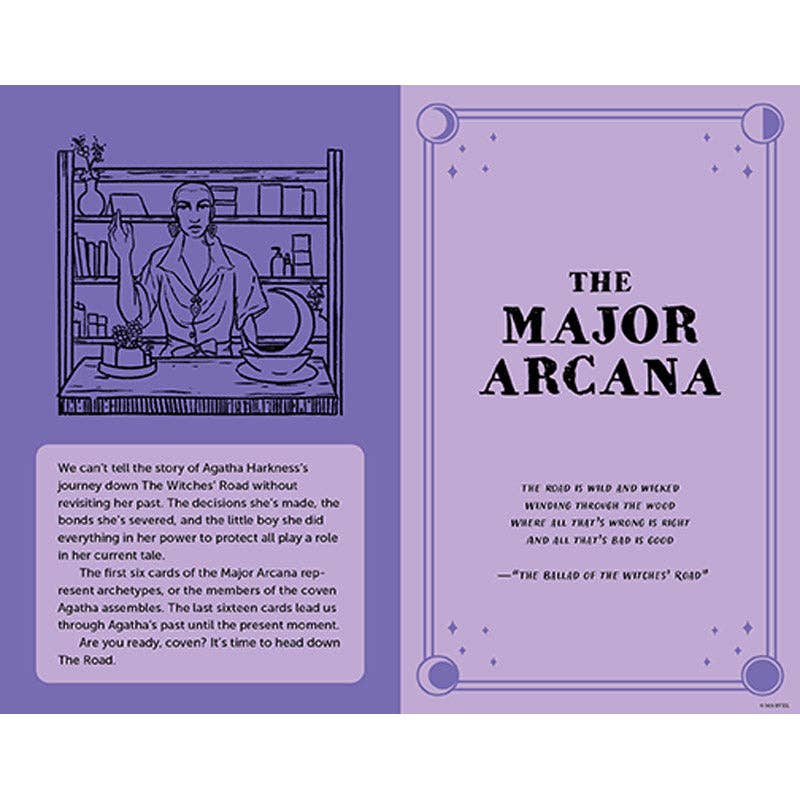 Agatha All Along Tarot Deck and Guidebook - SALE!