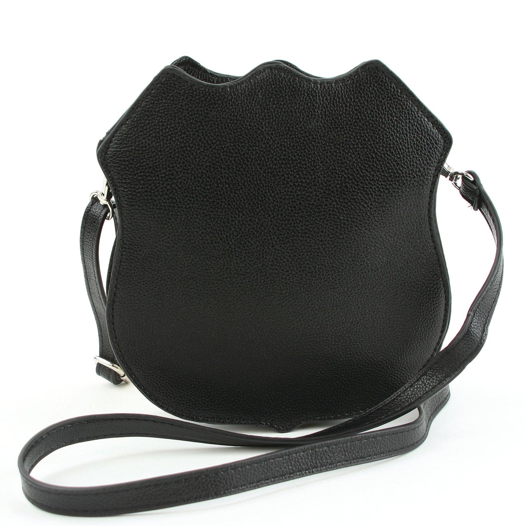 Route 66 Cross Body Bag in Vinyl Material