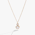 Snowwoman Necklace: Shiny Gold