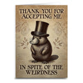 Thank You for Accepting Me Greeting Card: Retail Ready Packaging