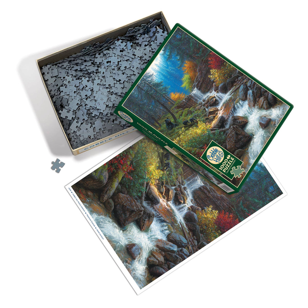 Mountain Cascade 1000-Piece Cobble Hill Puzzle