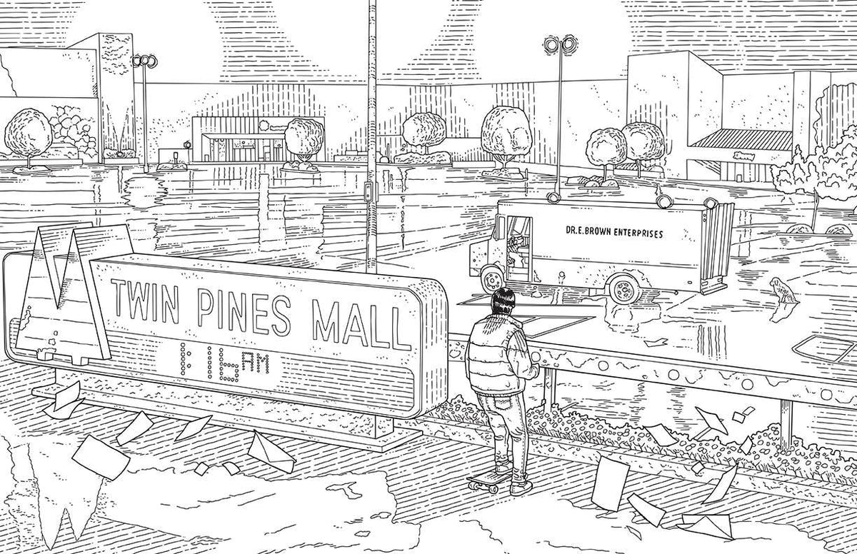 Back to the Future: The Official Coloring Book
