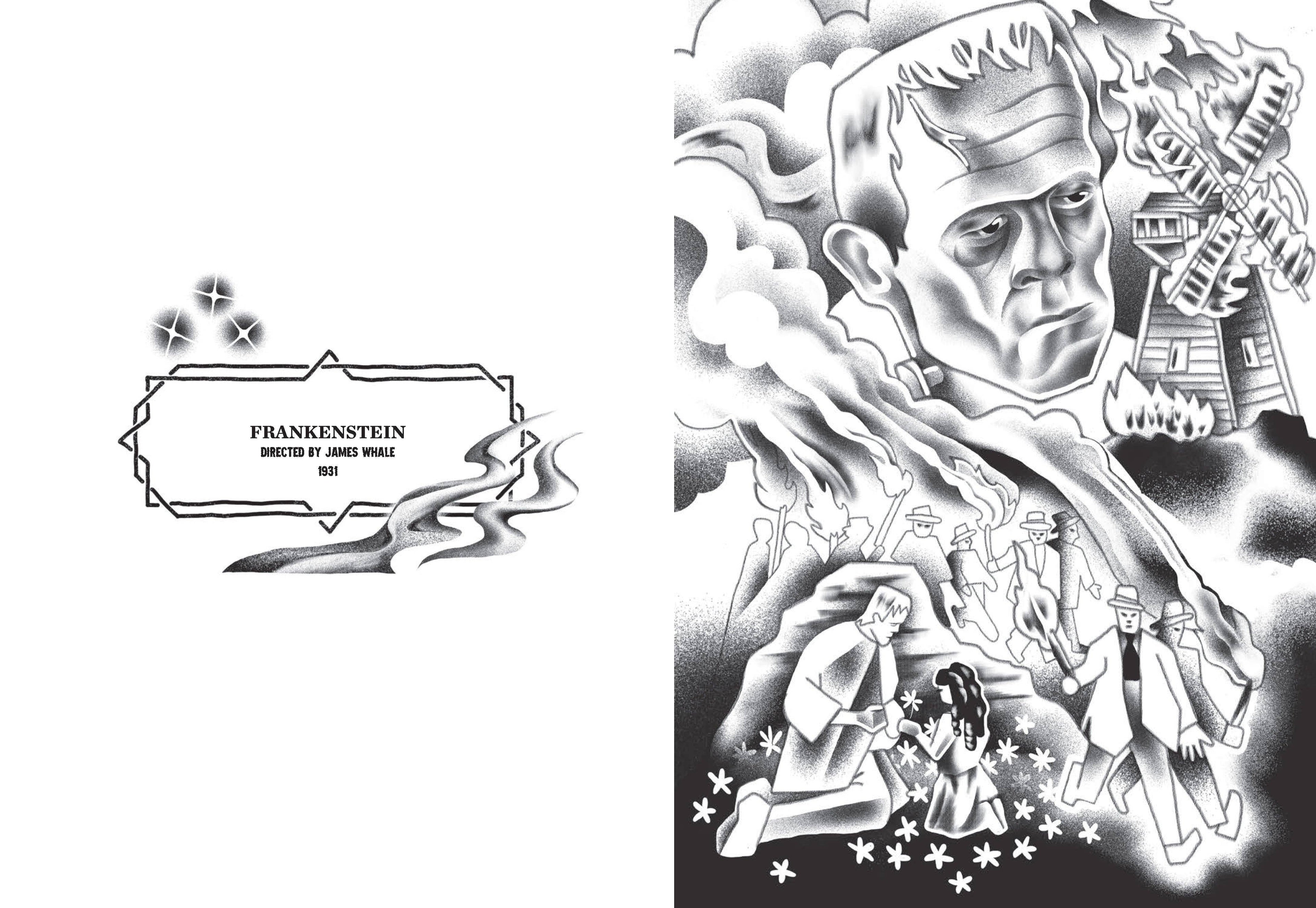 Classic Horror Movies Coloring Book