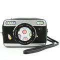 Camera Cross Body Bag in Vinyl