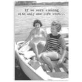 Sinking Ship Greeting Card