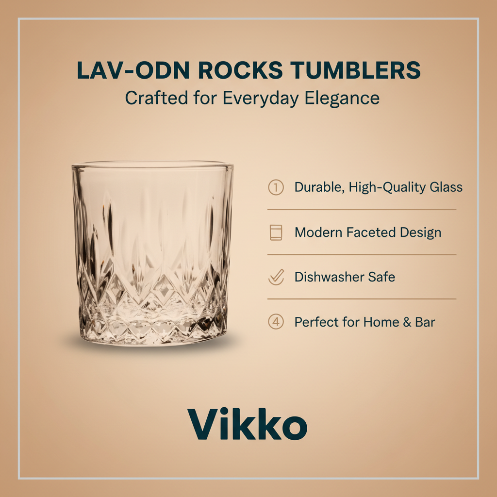 Lav- ODN Rocks Tumblers