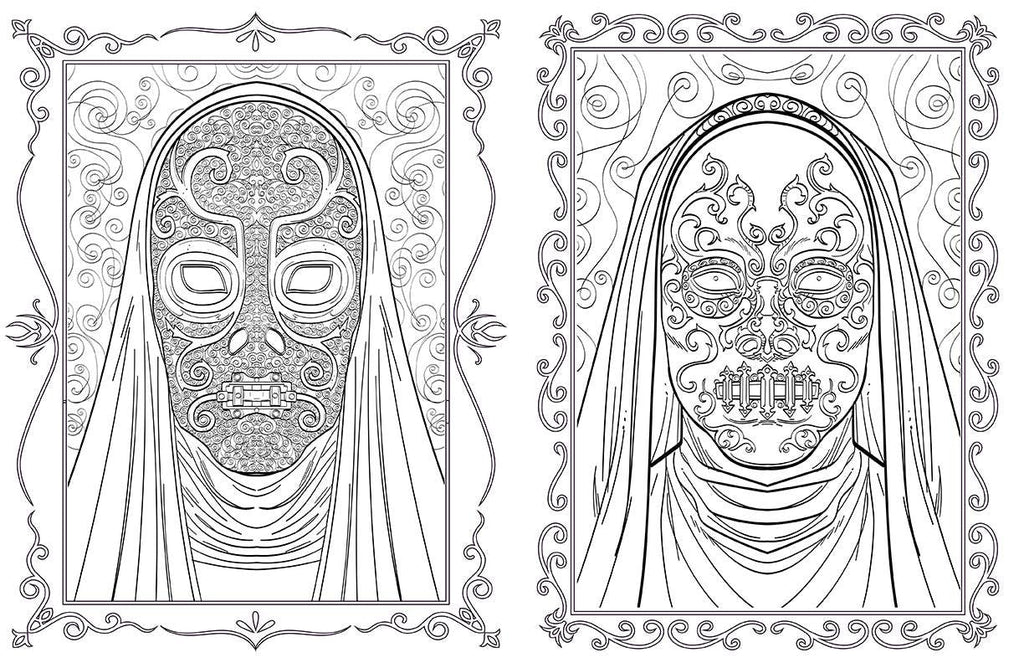 Harry Potter: Slytherin House Pride: The Official Coloring Book