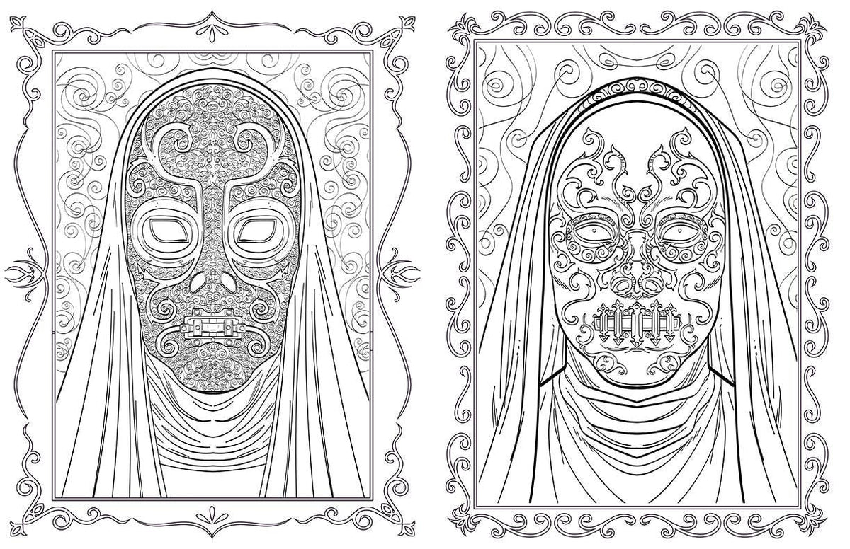 Harry Potter: Slytherin House Pride: The Official Coloring Book