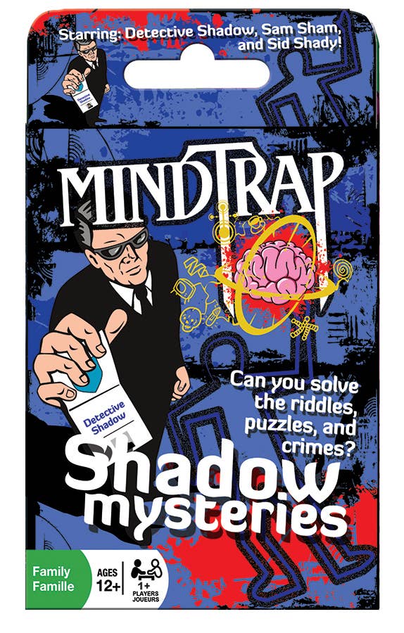 MindTrap® Shadow Mysteries – Solve the Crime. Catch the Clue