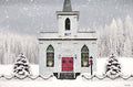 CHRISTMAS CHURCH: 5A / 16X22