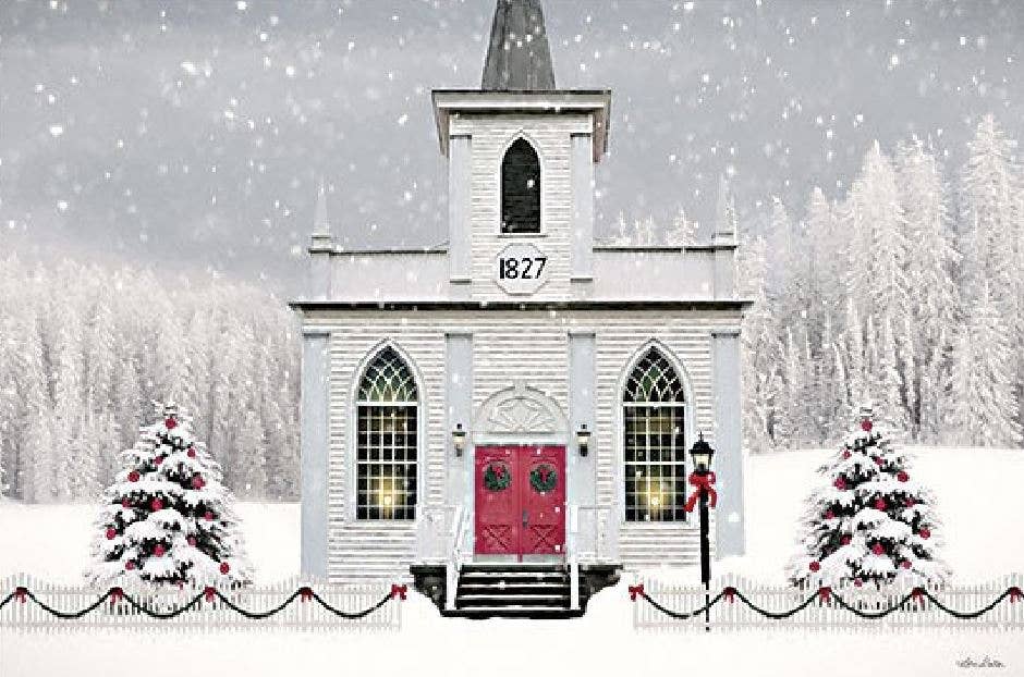 CHRISTMAS CHURCH: 5A / 16X22