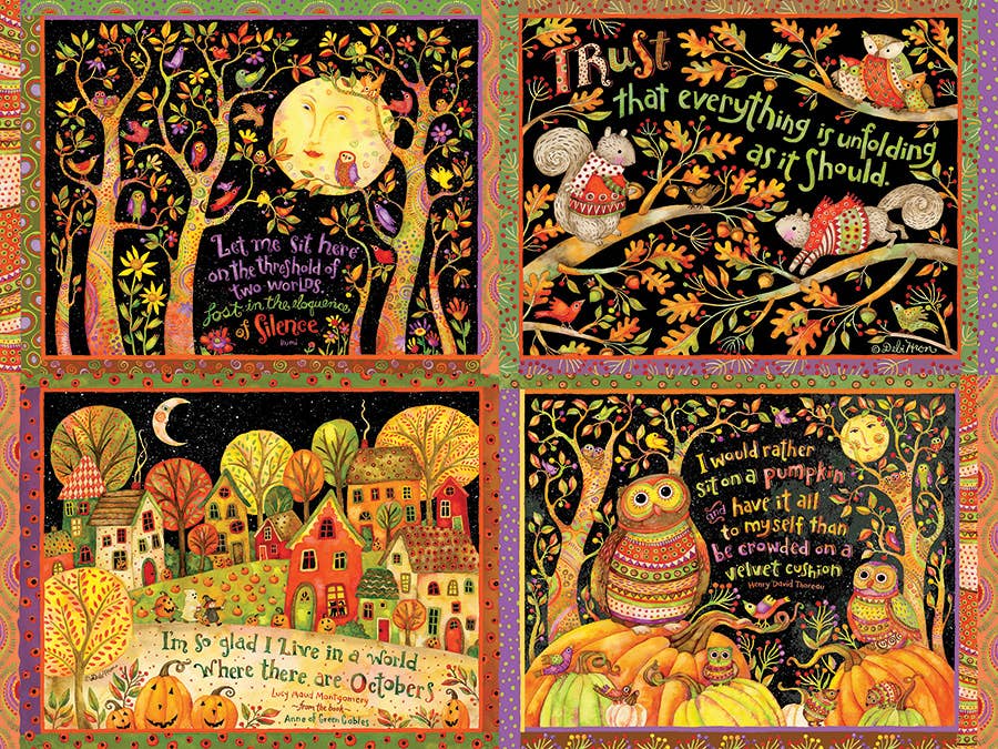 Autumn Reflections 275-Piece Cobble Hill Puzzle