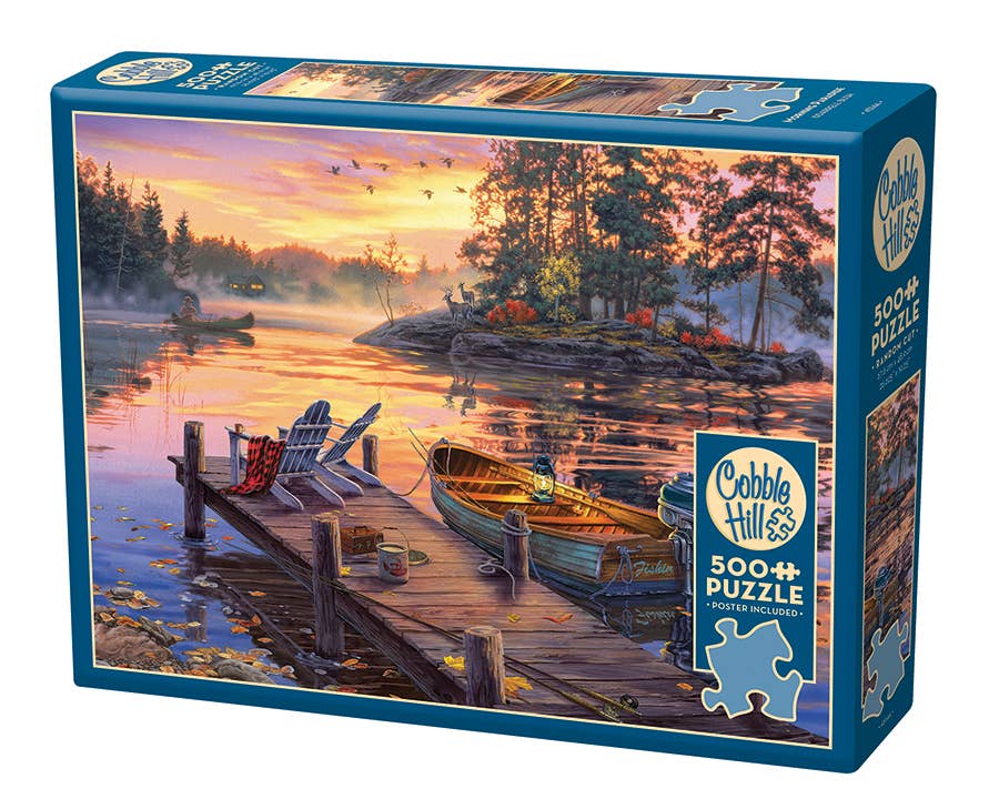 Morning Paradise 500-Piece Cobble Hill Puzzle