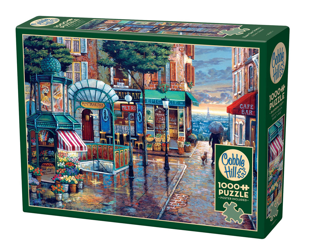 Rainy Day Stroll 1000-Piece Cobble Hill Puzzle