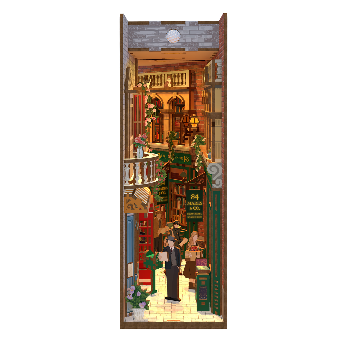 DIY Book Nook Kit: 84 Charing Cross Road