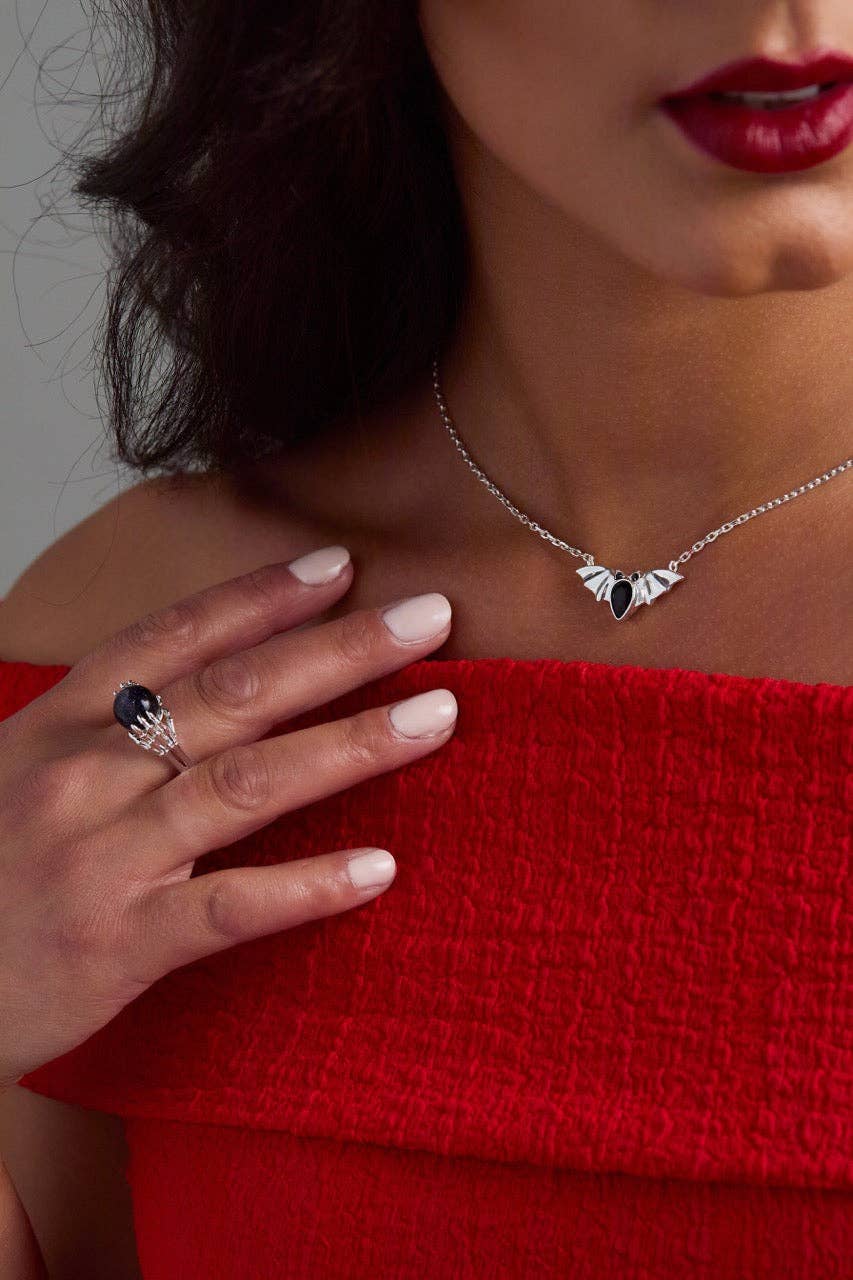 Crystal Ball Ring: Gold